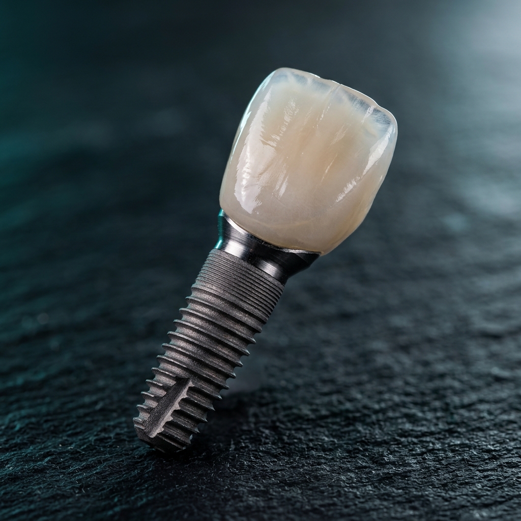 Implantes dentales de titanio y coronas de zirconio en Heredia